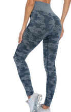 Load image into Gallery viewer, Camo Seamless workout yoga pants