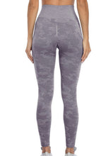 Load image into Gallery viewer, Camo Seamless workout yoga pants