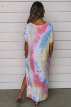 Load image into Gallery viewer, Tie dye maxi dress