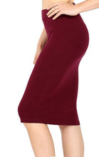 Load image into Gallery viewer, Burgundy Skirt
