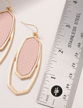 Load image into Gallery viewer, Layered PU Leather Dangle Earrings
