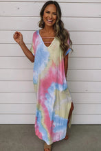 Load image into Gallery viewer, Tie dye maxi dress