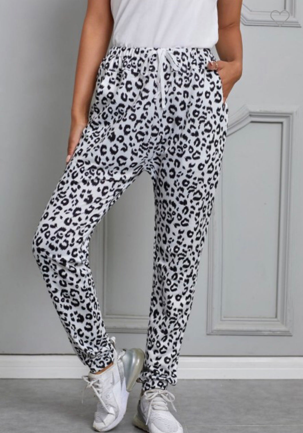 Leopard Print Joggers