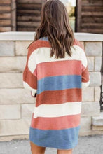 Load image into Gallery viewer, Striped sweater dress
