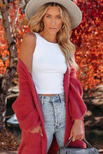 Load image into Gallery viewer, White ribbed crop top
