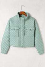 Load image into Gallery viewer, Green crop jacket
