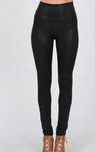 Load image into Gallery viewer, PU Leather Textured Leggings
