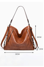 Load image into Gallery viewer, Brown Faux Leather Purse
