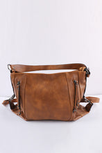 Load image into Gallery viewer, Brown Faux Leather Purse
