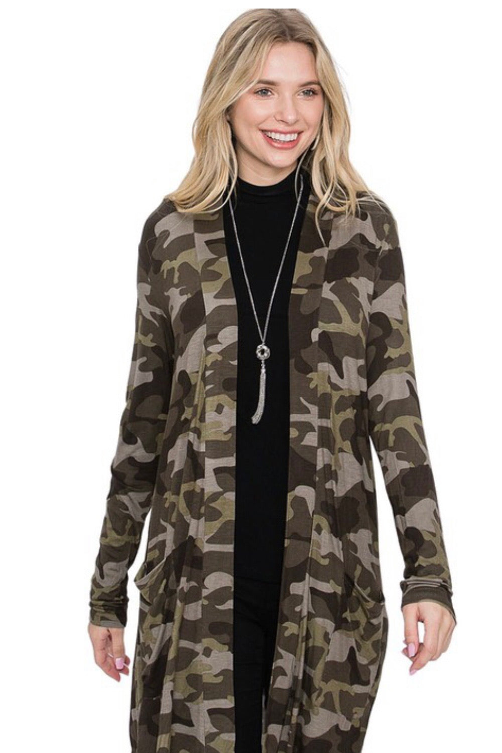 Camouflage Cardigan