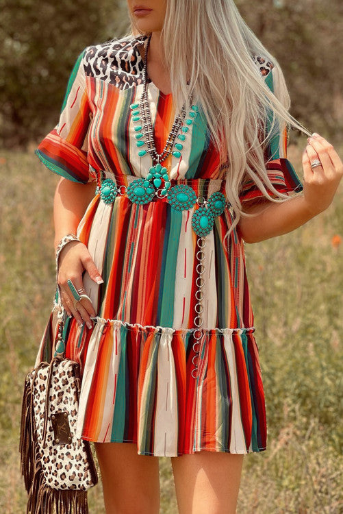 Serape dress