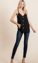 Load image into Gallery viewer, Button Down Crisscross Tank Top
