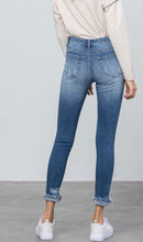 Load image into Gallery viewer, Mid-Rise Ankle Skinny Jeans
