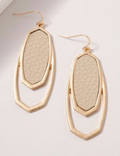 Load image into Gallery viewer, Layered PU Leather Dangle Earrings
