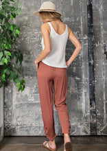 Load image into Gallery viewer, Cinched pants with shirring detail
